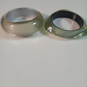 Psychedelic vintage bangle bracelet